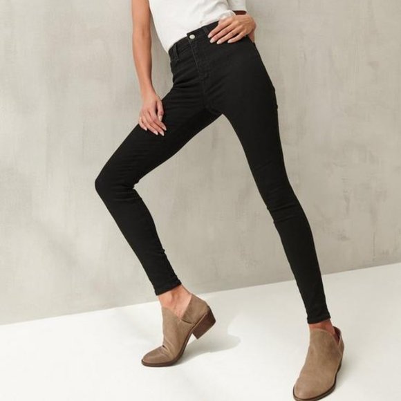 Lucky Brand Denim - Lucky Brand Uni Fit High Rise Skinny Jean - BLACK